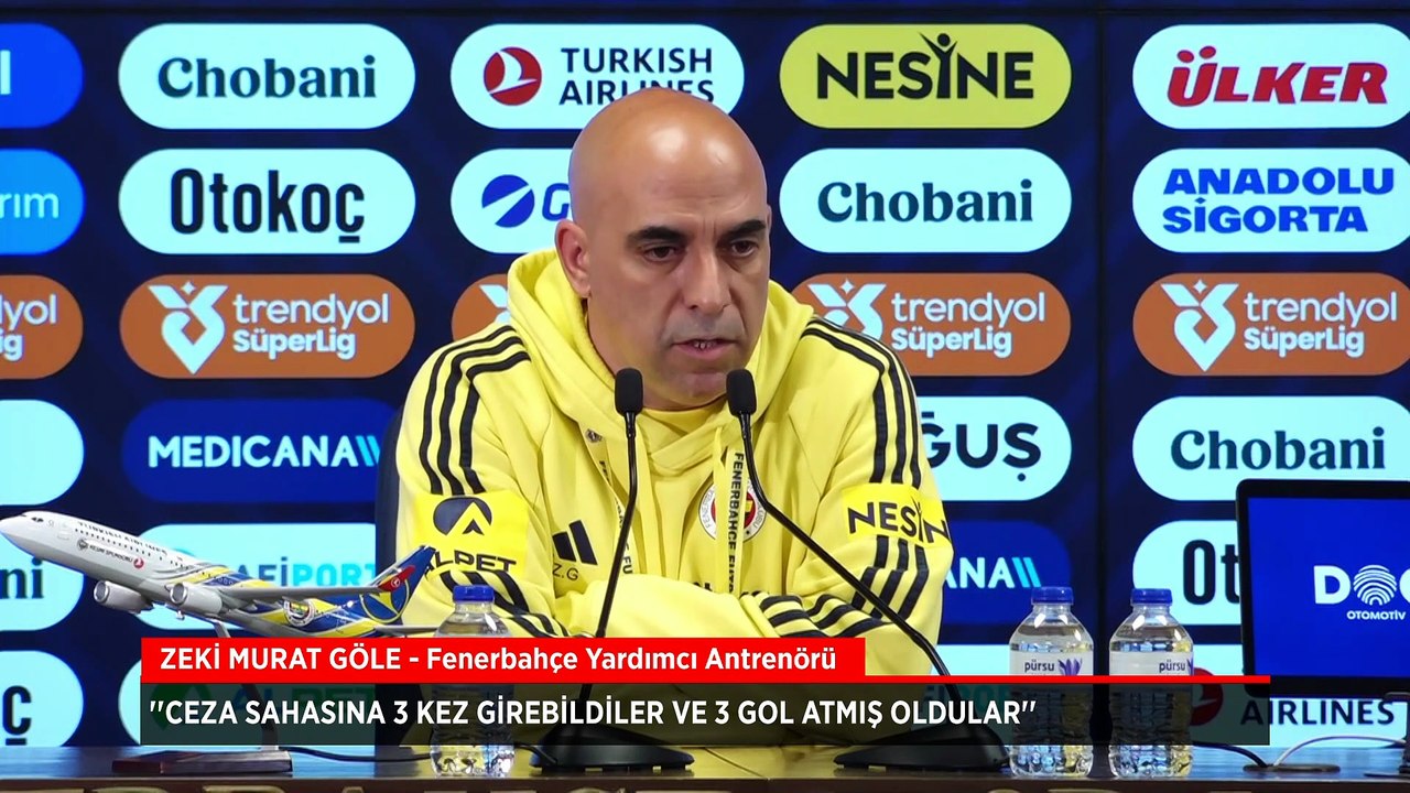 Zeki Murat Göle: Ceza sahasına 3 kez girebildiler ve 3 gol atmış oldular