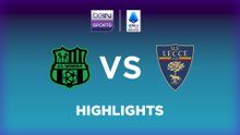 Sassuolo vs. Lecce - Game Highlights