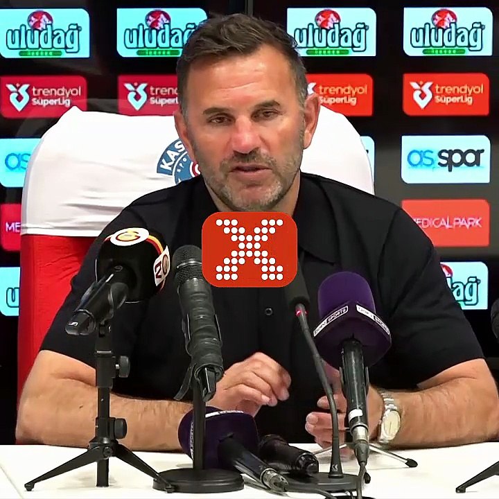Okan Buruk: "En kritik maç Fenerbahçe maçıydı"
