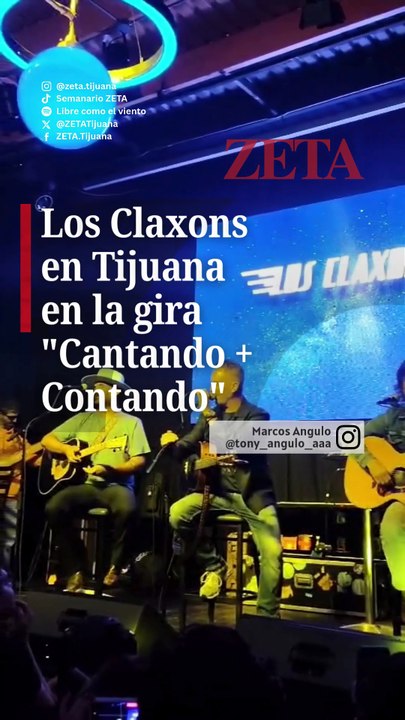 Los Claxons se presentaron en el Foro Ah Mun