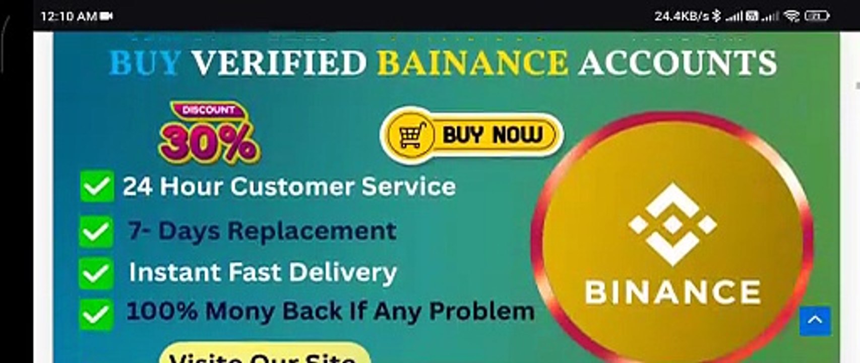 Best 7 Sites to Buy Verified Binance Accounts (PVA & Aged)