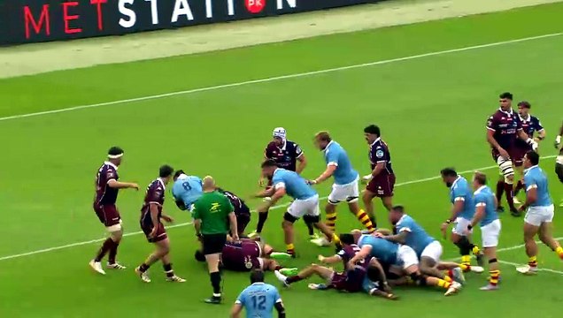TOP 14 - Essai de Ignacio RUIZ (USAP) - Union Bordeaux-Bègles - USA Perpignan