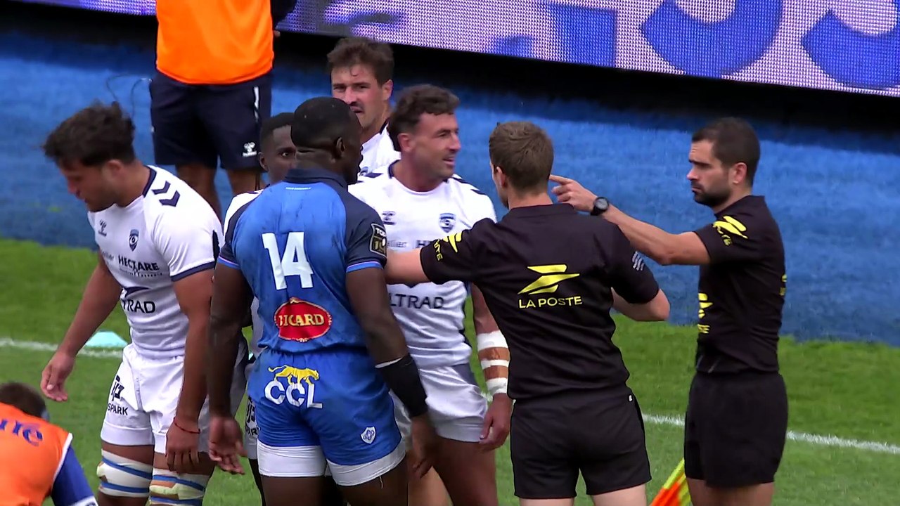 TOP 14 - Essai de Remy BAGET (CO) - Castres Olympique - Montpellier Hérault Rugby