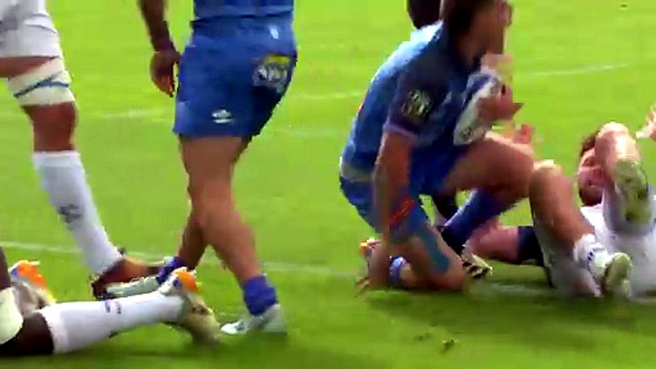 TOP 14 - Essai de Théo CHABOUNI (CO) - Castres Olympique - Montpellier Hérault Rugby