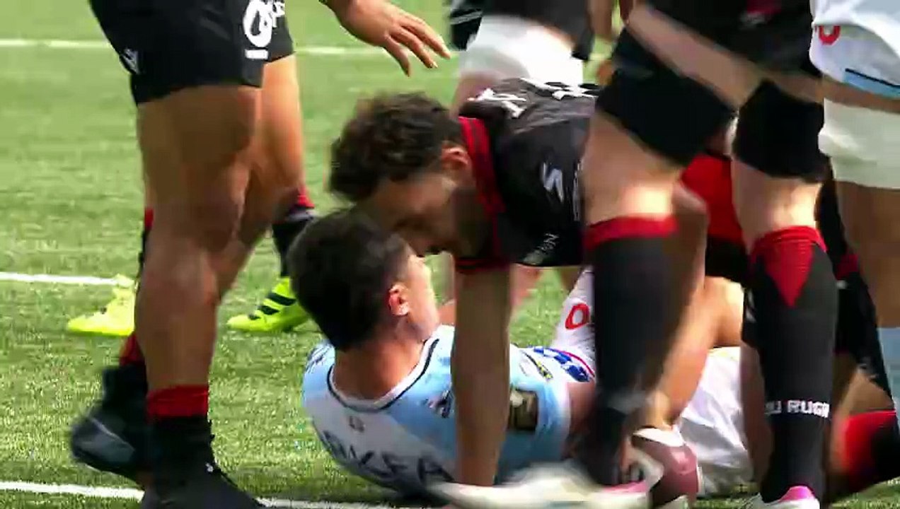 TOP 14 - Essai de Léo BERDEU (LOU) - LOU Rugby - Aviron Bayonnais