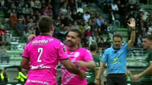 TOP 14 - Essai de Lucas PEYRESBLANQUES (SFP) - US Montauban - Stade Français Paris