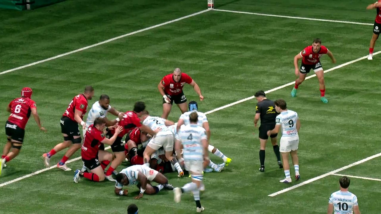TOP 14 - Essai de Ibrahim DIALLO (R92) - Racing 92 - RC Toulon