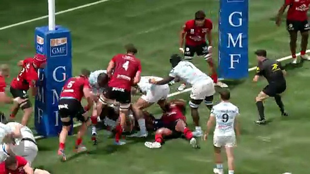 TOP 14 - Essai de Geronimo PRISCIANTELLI (R92) - Racing 92 - RC Toulon