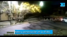 Robo y persecución en La Plata