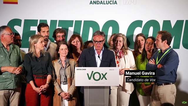 Gavira pide a Moreno que “escuche a los andaluces” tras el resultado electoral, ellos le han pedido prioridad nacional .