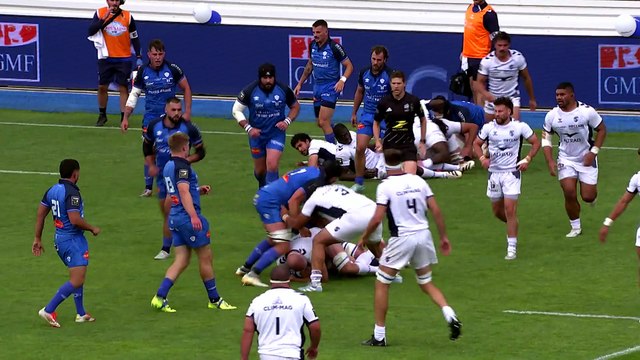 TOP 14 - Essai de Tom BANKS (MHR) - Castres Olympique - Montpellier Hérault Rugby