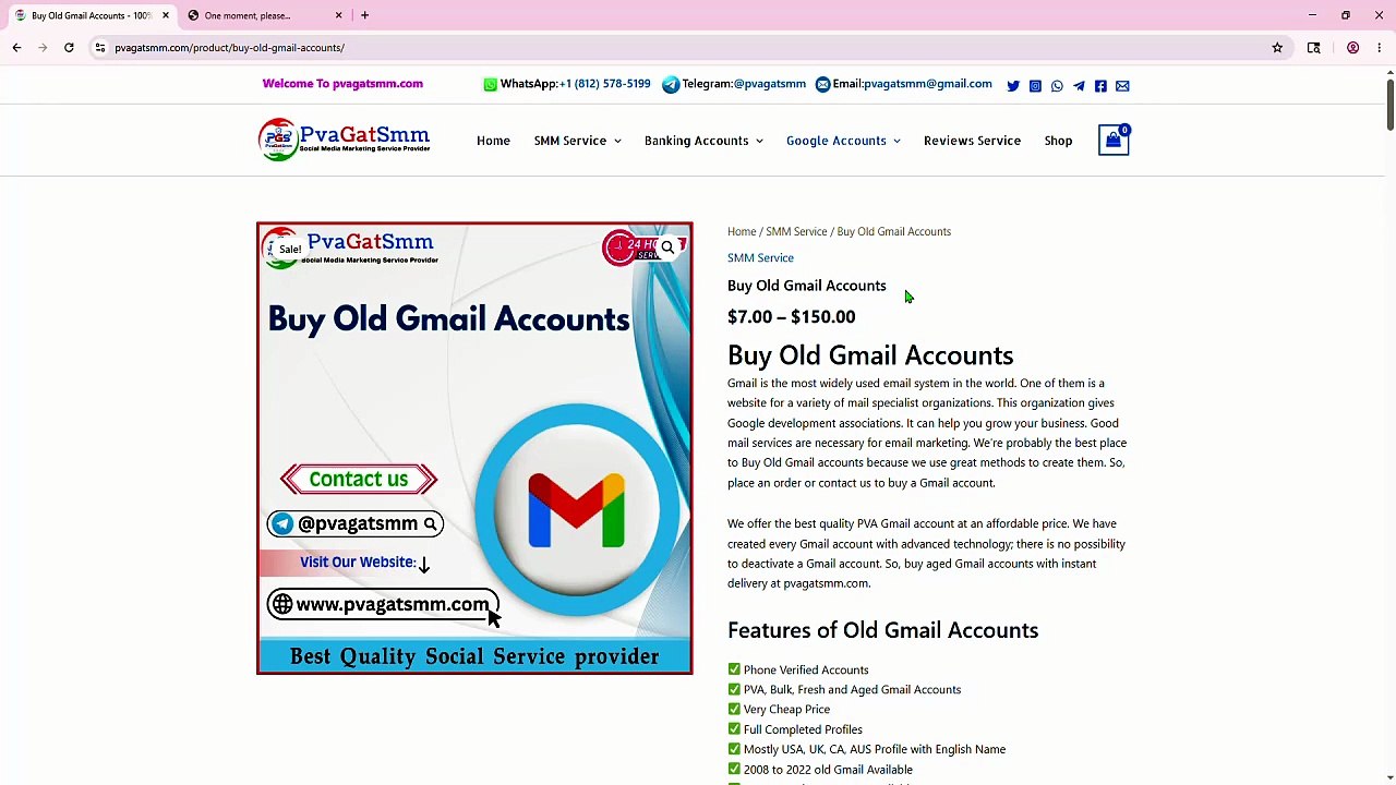 Easy Platform to B,u,y Old Gmail Accounts Safely in 2026