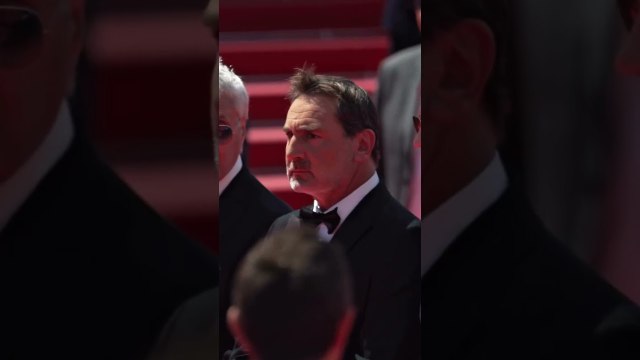Gilles Lellouche sur le tapis rouge du Festival de Cannes pour la montée des marches du film Moulin