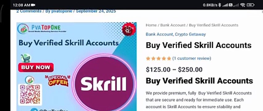Best 9.6 Platforms for Buying Verified Skrill Accounts in Safe