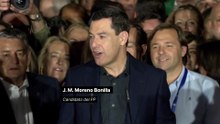 Así han valorado los candidatos los resultados de las elecciones andaluzas