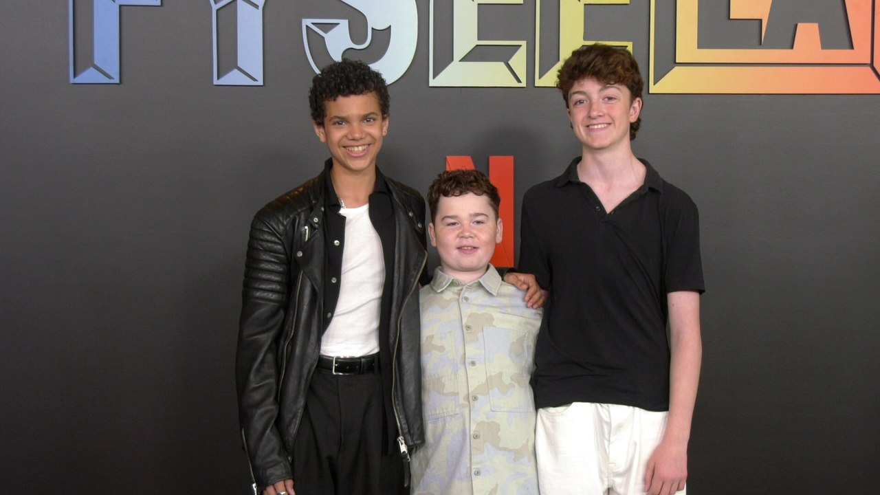 Winston Sawyers, David McKenna, Ike Talbut attend Netflix's "Lord of the Flies' ATAS Event