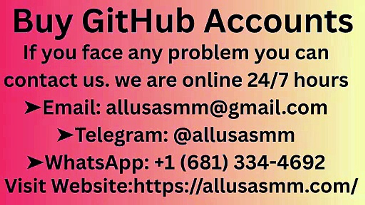 Top Effective GitHub Account Services for Professionals