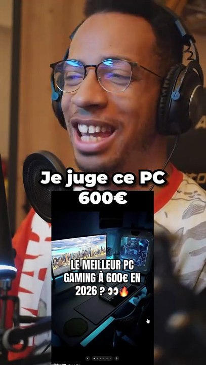 Je juge ce PC à 600€
