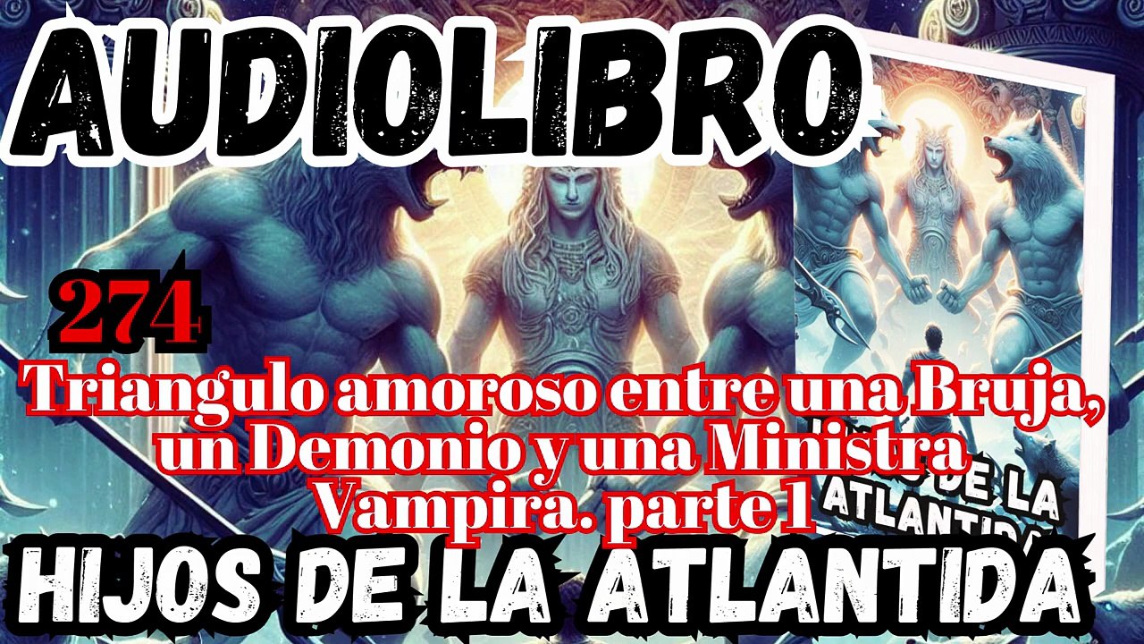 Audiolibro los Hijos de la Atlantida Capítulo 274 Triangulo amoroso entre una Bruja, un Demonio y una Ministra Vampira parte 1