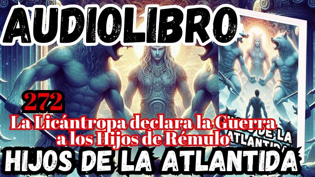 Audiolibro los Hijos de la Atlantida Capítulo 272 La Licántropa declara la Guerra a los Hijos de Rémulo