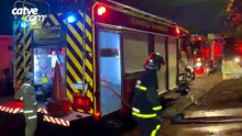 Incêndio destrói casa de madeira no bairro Neva em Cascavel