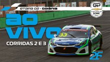 AO VIVO | Corridas 2 e 3 | Stock Light — Etapa 2 Goiânia