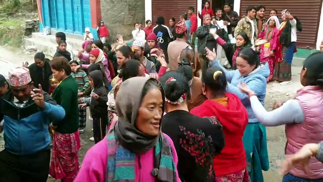 dance in naumati baja | traditional cultural Nepalese song and dance |