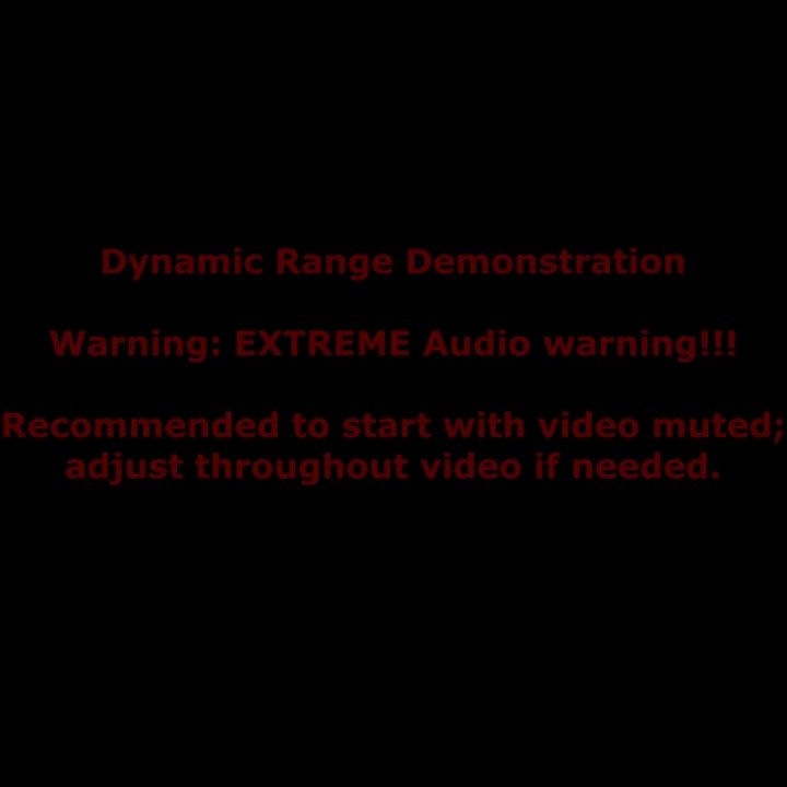 Dynamic Range Demonstrations