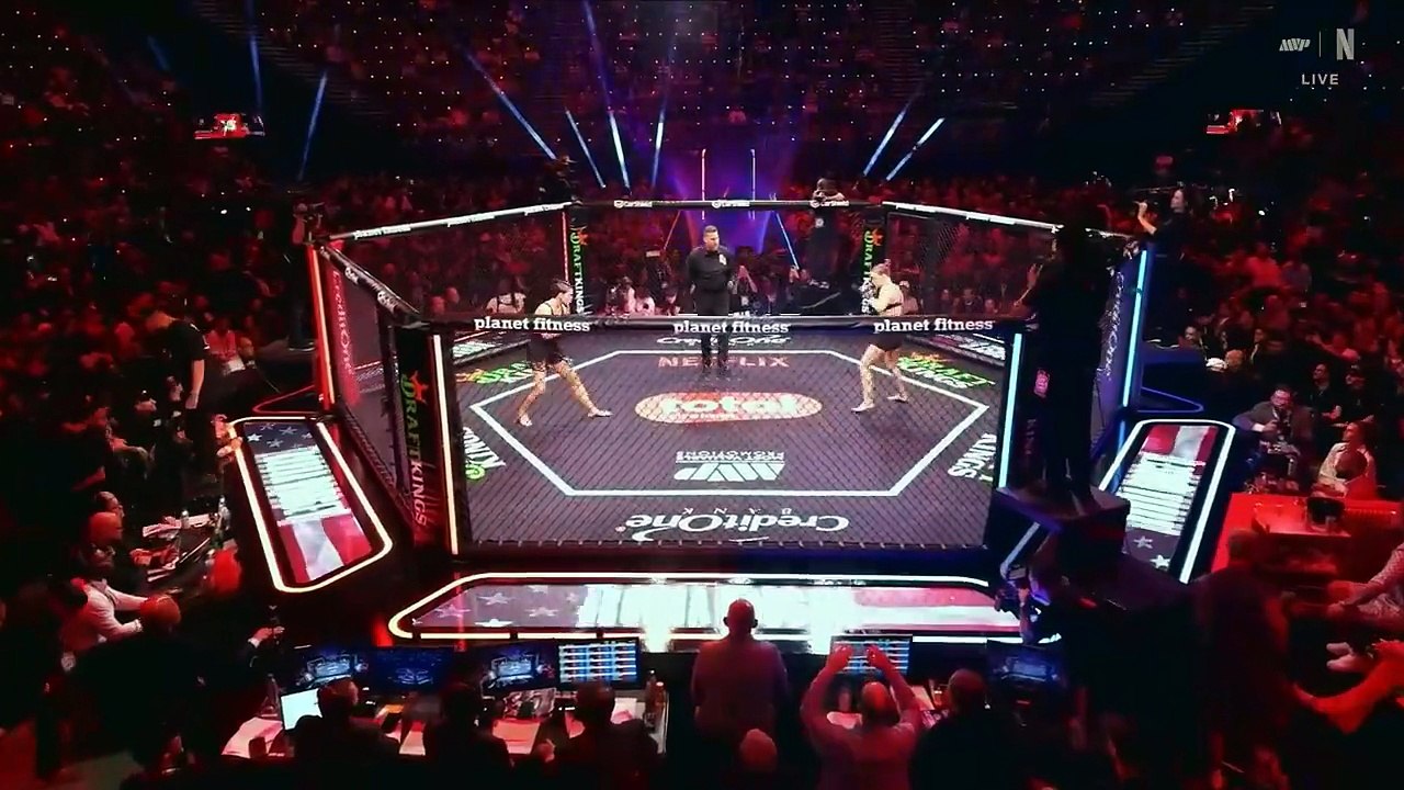 Ronda Rousey vs. Gina Carano FULL Highlights _ Netflix