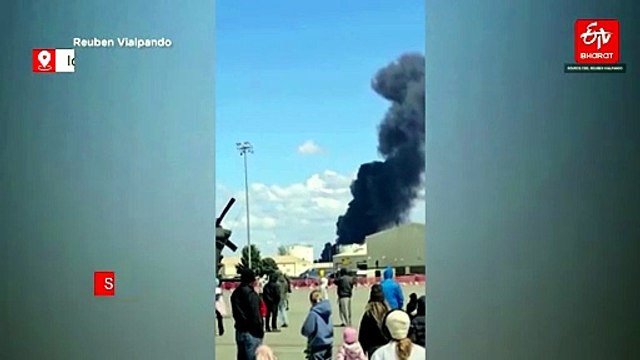 4 Crew Members Eject Safely After Two Navy Jets Collide During Air Show In Idaho