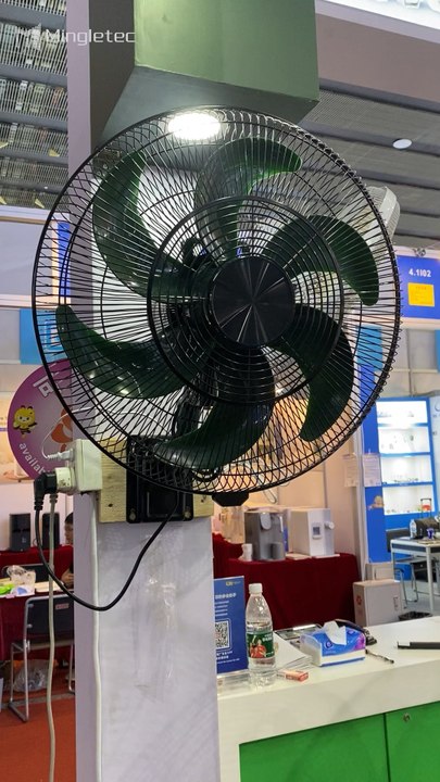 Mingletec 18 inch BLDC commercial wall fan with remote control #mingletec #BLDC #wallfan #factory #manufacturer