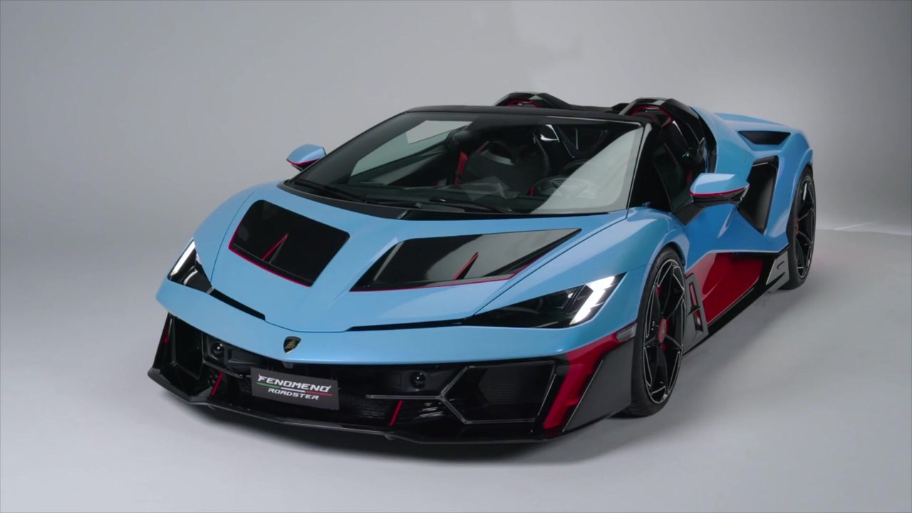 Lamborghini Fenomeno Roadster - Multitechnologie-Carbonfaser-Chassis