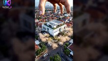Tutorial Tangan Raksasa Meletakkan Bangunan