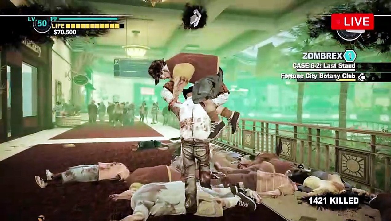 Free Roam and Combat 5 - Gorilla Press Slam, Powerbombs, Head Smashes and Punt Kicks Compilations - Dead Rising 2 2