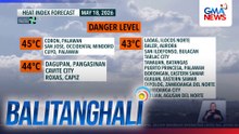 Heat index forecast (May 18, 2026) | Balitanghali