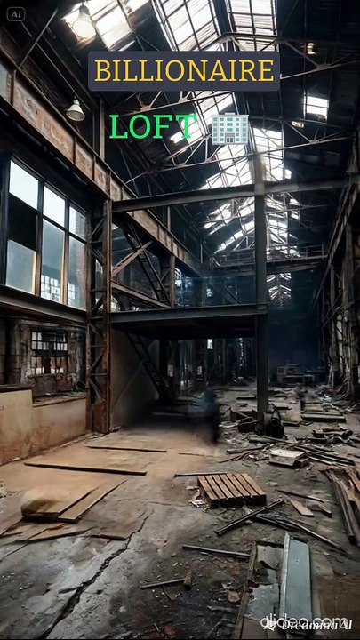 INSANE Warehouse Transformation 😱 Luxury Industrial Loft