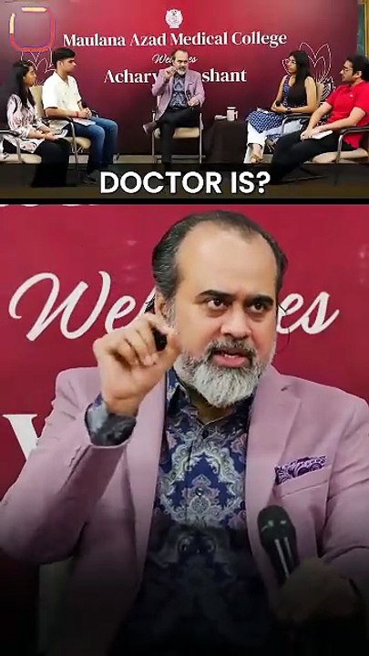 AP With Doctors || Acharya Prashant
