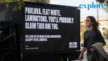 New Zealand trolls South Australia with cheeky Michelin Guide billboard