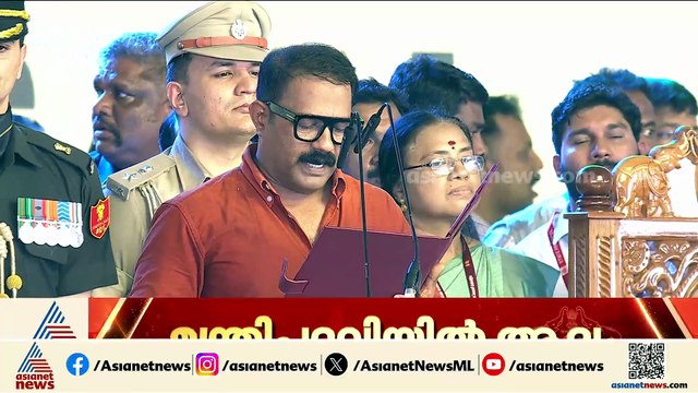 ലീഗിന്റെ കരുത്തുറ്റ സ്വരം; കെഎം ഷാജി മന്ത്രിയായി സത്യപ്രതിജ്ഞ ചെയ്തു