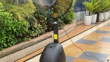 Mingletec BLDC industrial mist fan with 60L water tank #mingletec #bldc #mistfan#industrialfan #outdoor