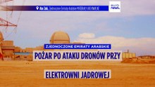 Atak drona wywołuje pożar przy elektrowni jądrowej ZEA