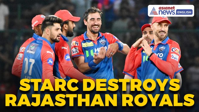DC vs RR Highlights | Starc’s Deadly Comeback Destroys Rajasthan Royals