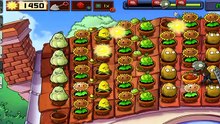 Plant Vs Zombie Adventure Roof Level 4
