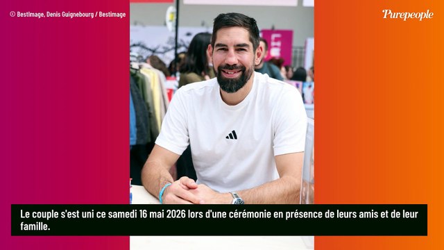 Nikola Karabatic a épousé Géraldine Pillet, sa compagne depuis 15 ans, qui fait sensation avec une tenue très originale