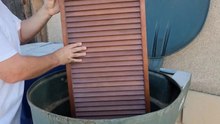 De contraventanas viejas a un camino mágico en solo una tarde