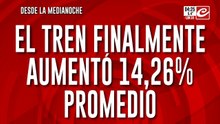 El pasaje en tren aumentó un 14,26%: ¿cuánto vas a pagar a partir de ahora?