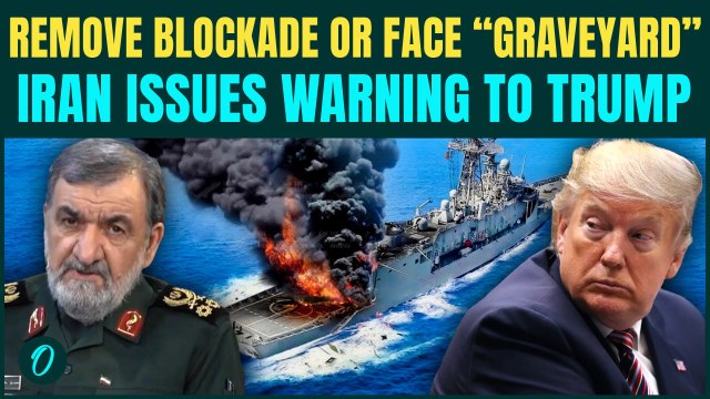 Iran To SINK U.S. Warships? IRGC Commander Gives ULTIMATUM To U.S. Navy Over Trump’s Hormuz Blockade