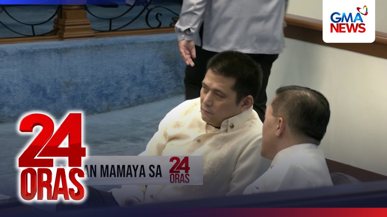 Abangan sa #24Oras — Sen. Padilla na huling nakasama ni Sen. Bato, dumating sa Senado | 24 Oras