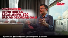 [WAWANCARA KHAS] KDNK BUKAN SEGALANYA, T20 BUKAN SEKADAR GAJI