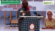 Universités : Le ministre Adama Diawara fait le point des transferts sociaux
